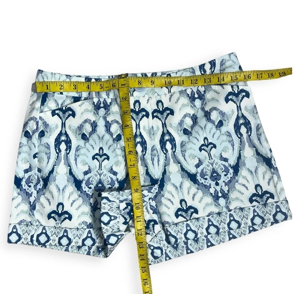 Tyler Boe blue and white shorts size 6 - Picture 3 of 8